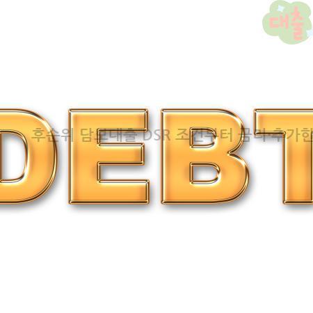 2.후순위 담보대출 DSR 조건부터 금리·추가한도