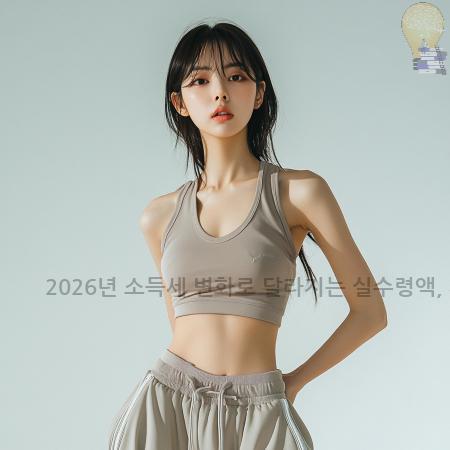 6.2026년 소득세 변화로 달라지는 실수령액 세율